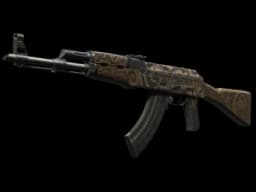 AK-47 | Uncharted (Well-Worn)