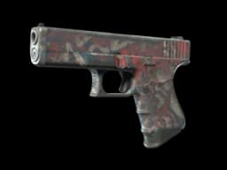 Glock-18 | Teal Graf (Well-Worn)